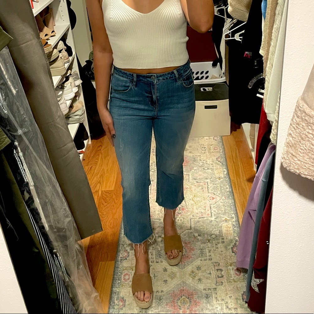 Kendall + Kylie Distressed Jeans